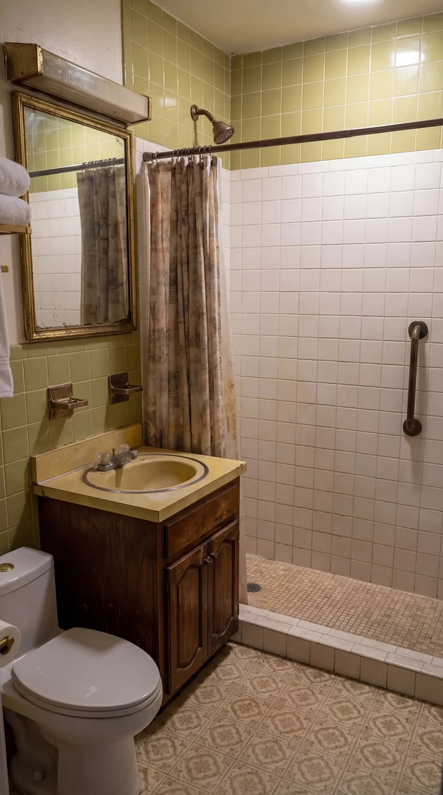 Bathroom before
