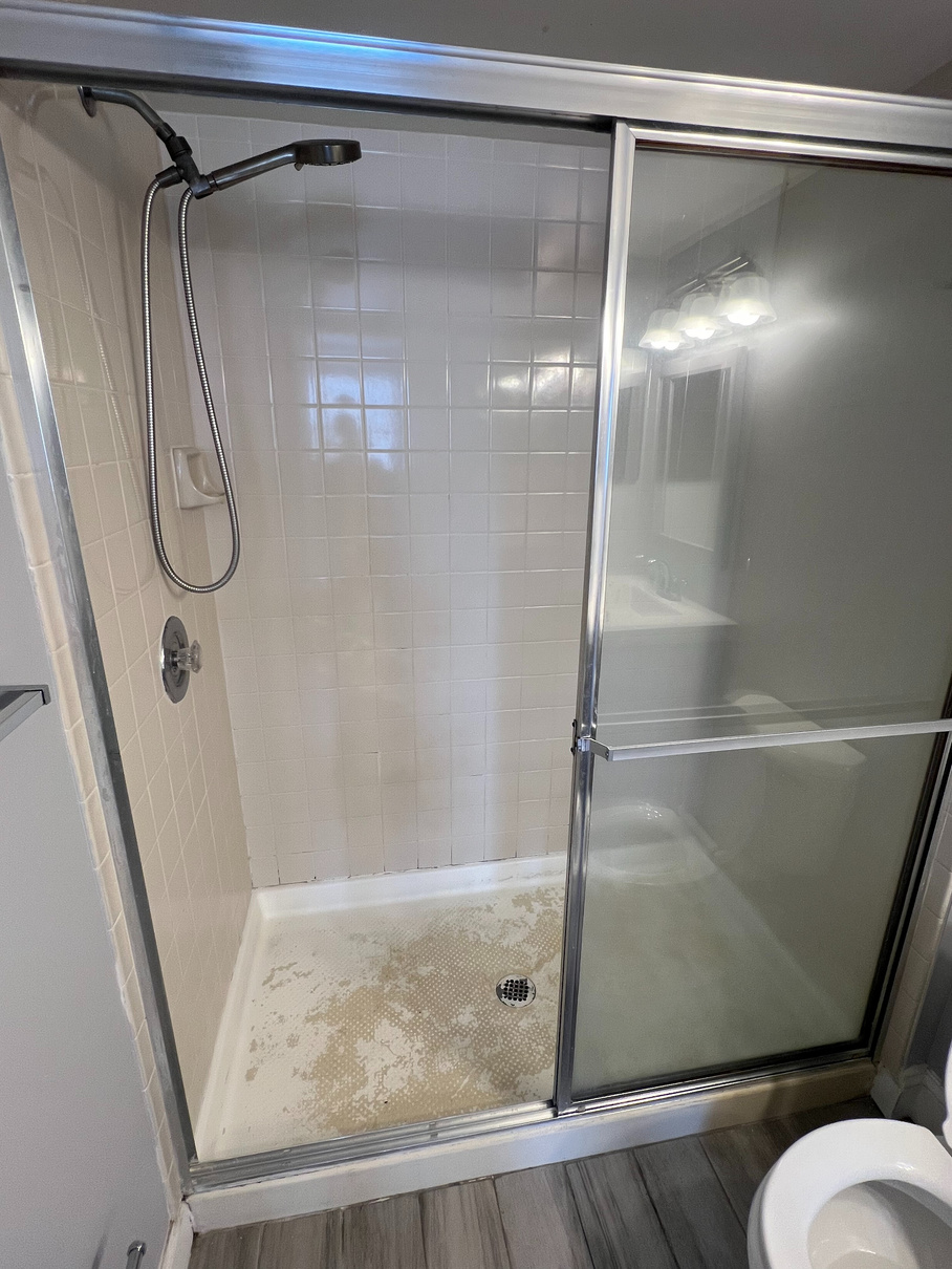 Bathroom before