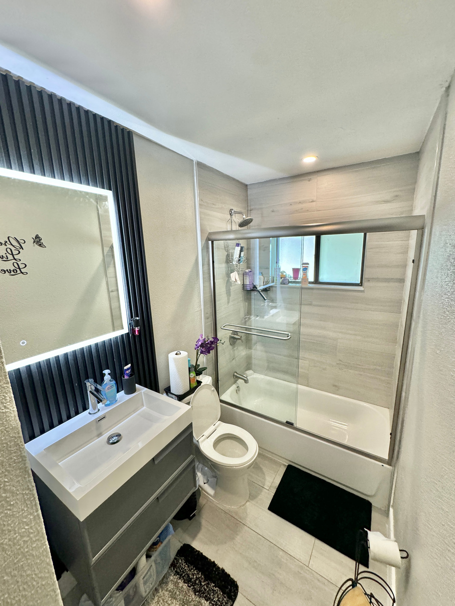 Bathroom before