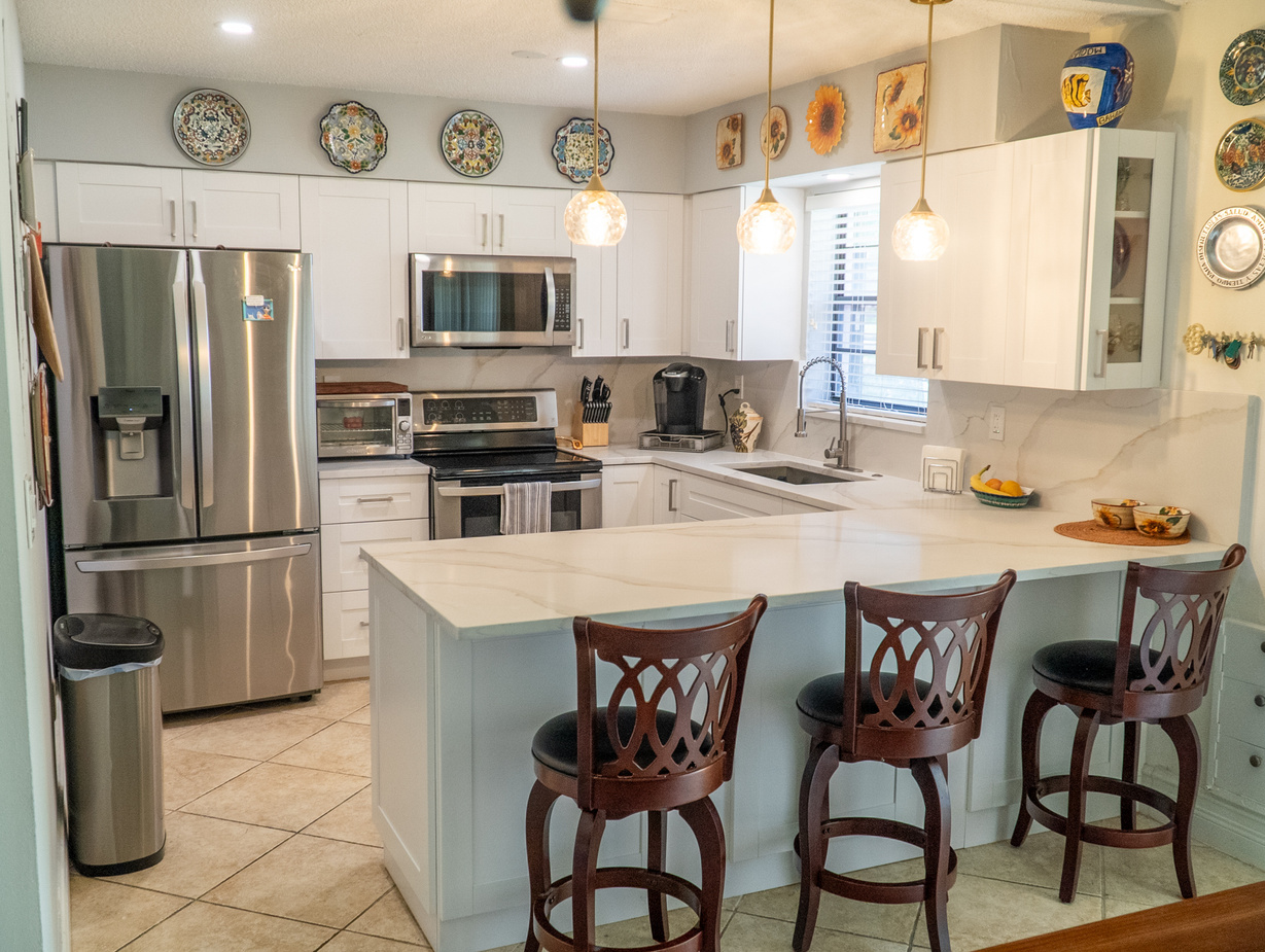 Kitchen after renovation